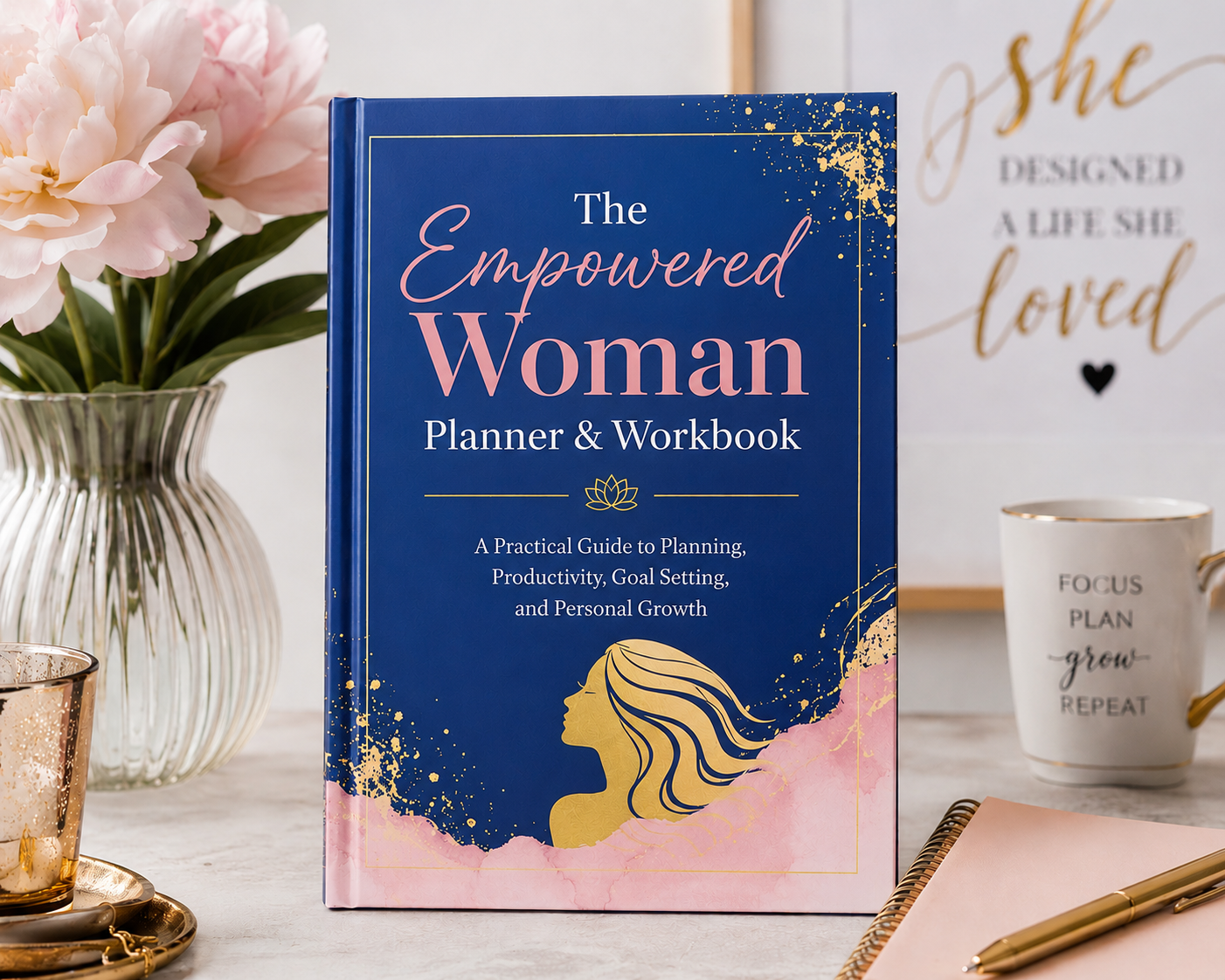 The Empowered Woman Planner & Workbook A Practical Guide to Planning, Productivity, Goal Setting, and Personal Growth